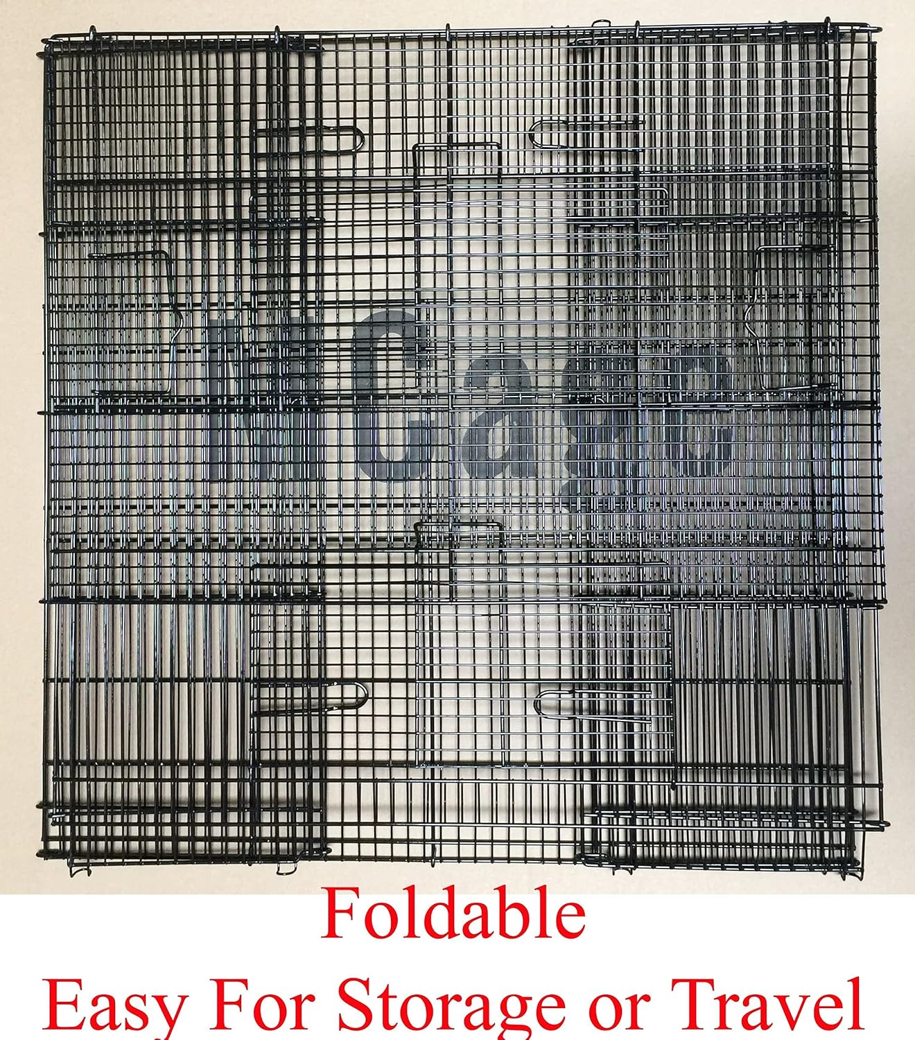 3-Levels Easy Portable Collapsible Ferret Chinchilla Sugar Glider Rats Mouse Animal Critter Chew-Proof Metal Carrier Travel Cage with Narrow 3/8-Inch Bar Spacing Easy to Setup No Tools Needed