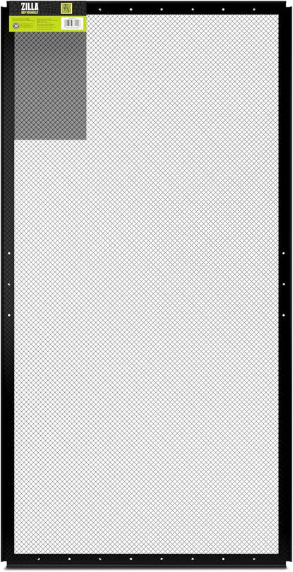 Zilla Fresh Air Screen Cover, Secure and Durable Metal Mesh Cover for Reptile Terrariums, 36 x 18 inches