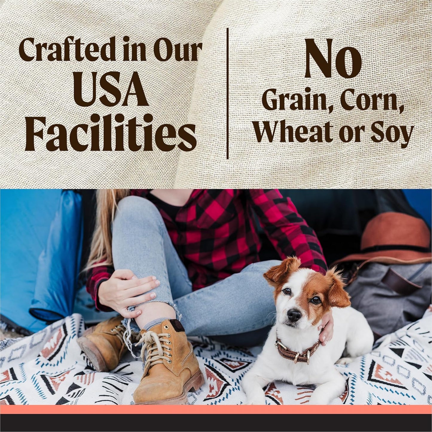 Merrick Backcountry Grain Free Dry Adult Dog Food, Kibble With Freeze Dried Raw Pieces, Pacific Catch With Salmon - 4.0 lb. Bag