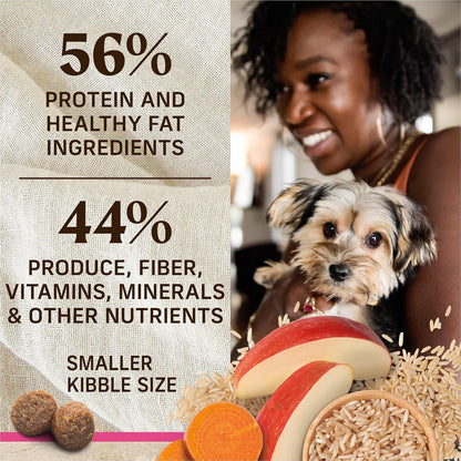 Merrick Healthy Grains Premium Dry Dog Food For Small Dogs, Wholesome and Natural Kibble, Small Breed Recipe - 4.0 lb. Bag