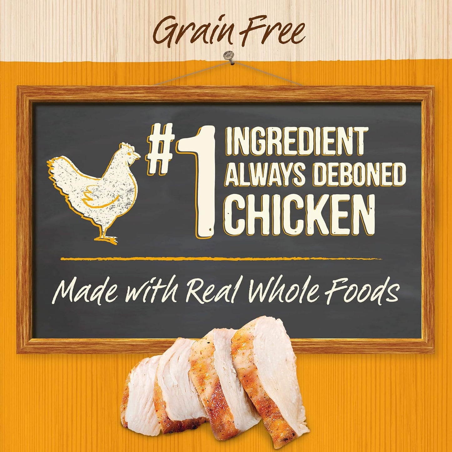 Merrick Chunky Grain Free Premium And Wholesome Canned Dog Food, Real Meat Colossal Chicken Dinner In Gravy - (Pack of 12) 12.7 oz. Cans