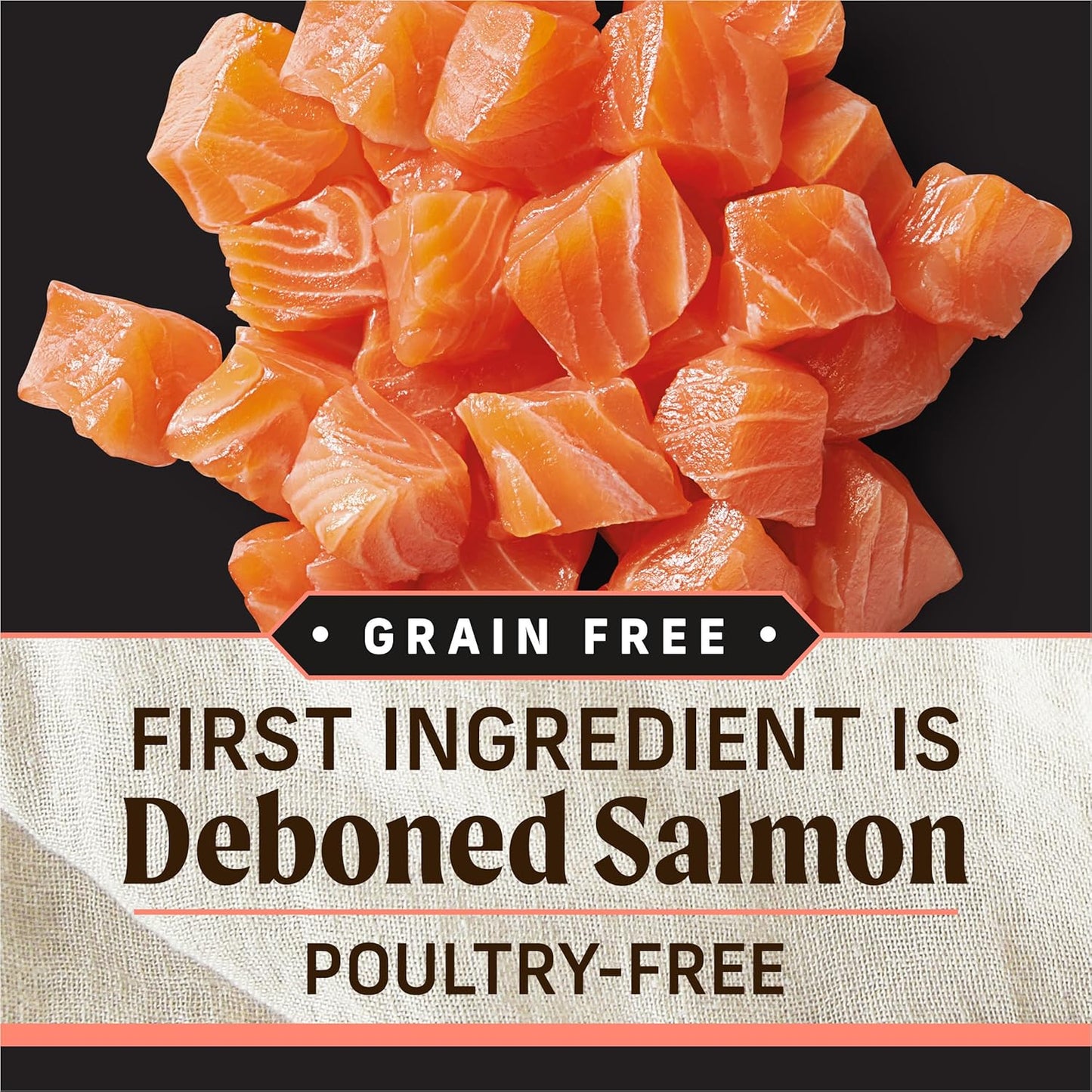 Merrick Backcountry Grain Free Dry Adult Dog Food, Kibble With Freeze Dried Raw Pieces, Pacific Catch With Salmon - 4.0 lb. Bag