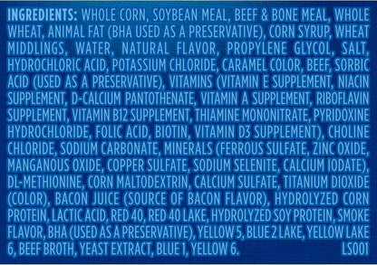 Kibbles 'n Bits Dry Dog Food, Savory Bacon & Steak Flavor for Adult Dogs 16 lb. Bag