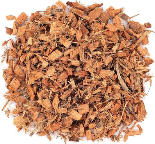 Galápagos (05020) Tropicoco® Husk Bedding for Reptiles, Amphibians, & Terrariums High Absorbency, Eco-Friendly, Dust-Free Perfect for Water Dragons, Tortoises, Snakes, & More, 8QT Compressed Brick