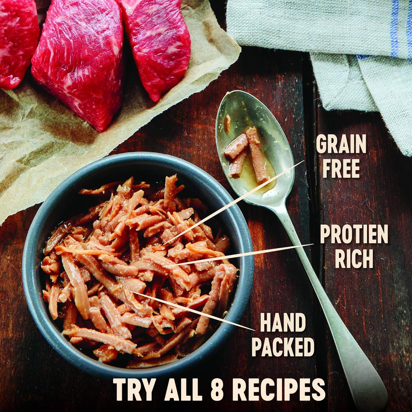 Wellness CORE Signature Selects Shredded Adult Wet Cat Food, Natural, Protein-Rich, Grain Free, 2.8 Ounce, 8 Pack (Poultry Variety Pack)