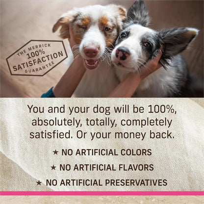 Merrick Healthy Grains Premium Dry Dog Food for Small Dogs, Wholesome and Natural Kibble, Small Breed Recipe - 12.0 lb. Bag