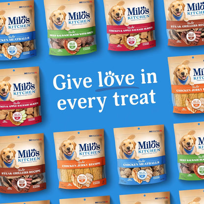 Milo's Kitchen Chicken Meatballs Dog Treats, 18-Ounce