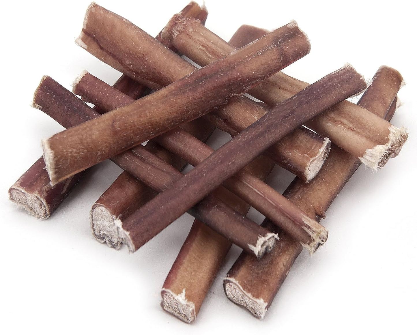 GigaBite 12" Giga Bully Sticks (Pack of 8) - All Natural, Free Range Beef Pizzle Dog Treat - by Best Pet Supplies