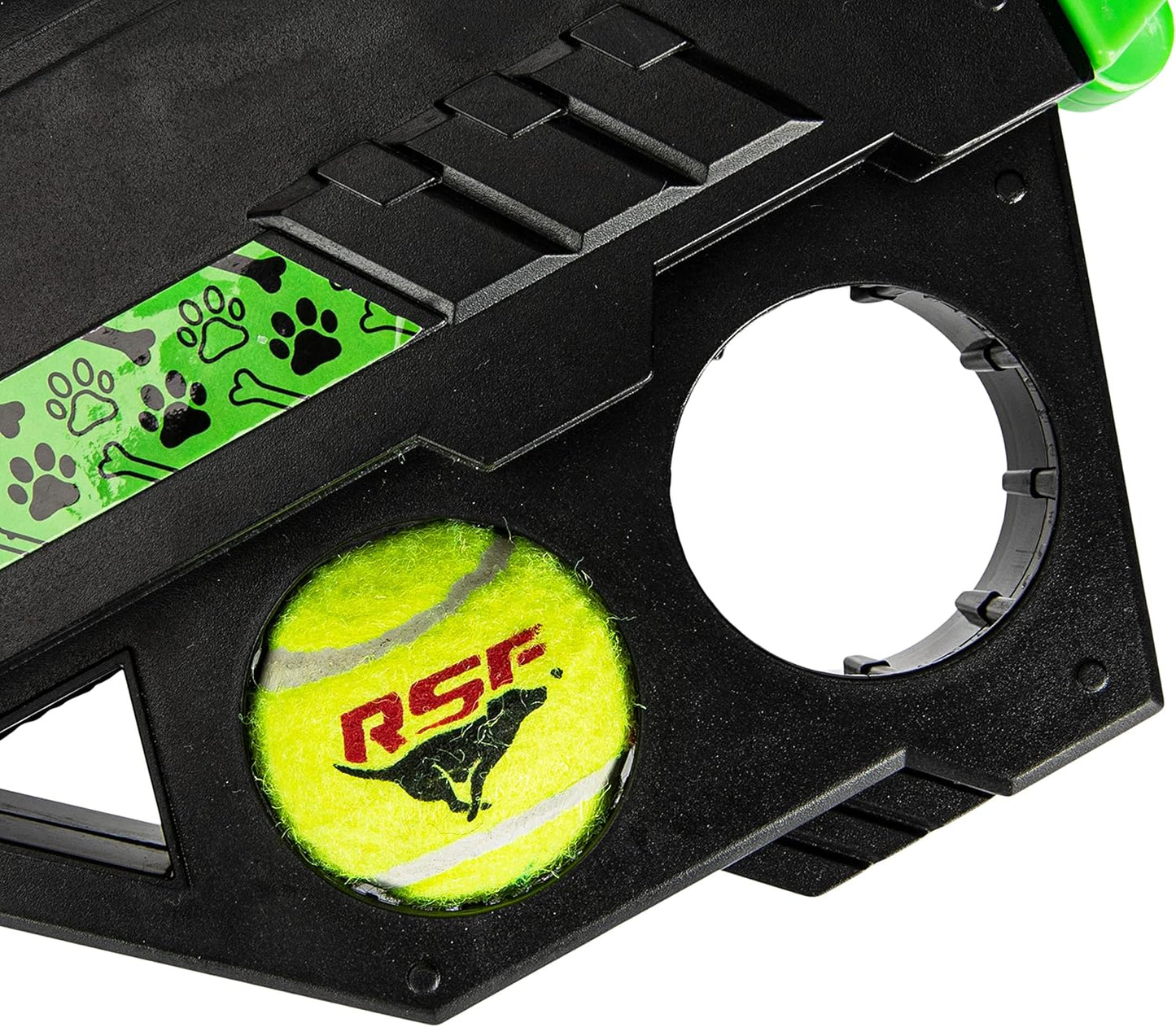 Franklin Pet Supply Co. Mini Tennis Ball Launcher for Dogs - Dog Mini Tennis Ball Thrower Cannon for Fetch + Active Play - Perfect Toy for Small Breeds