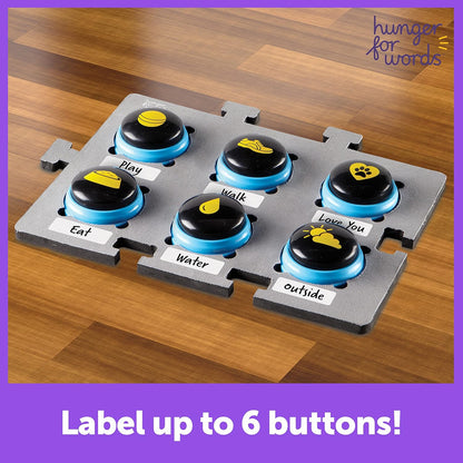 Hunger for Words Talking Pet Button Mat - 1 Piece Single, Pet Supplies, Dog Training and Obedience Games