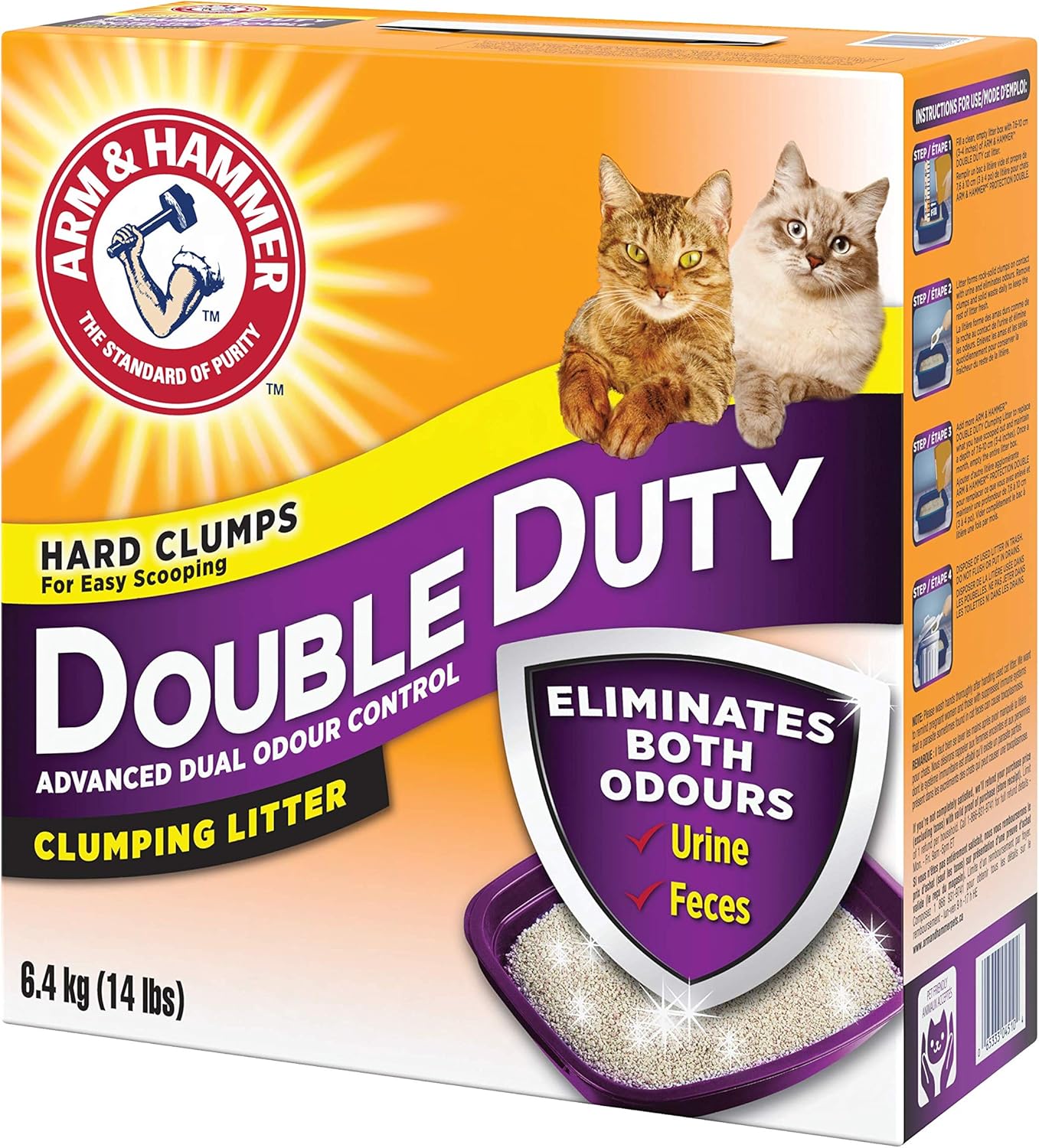 Arm & Hammer 6.4kg Double Duty Cat Litter