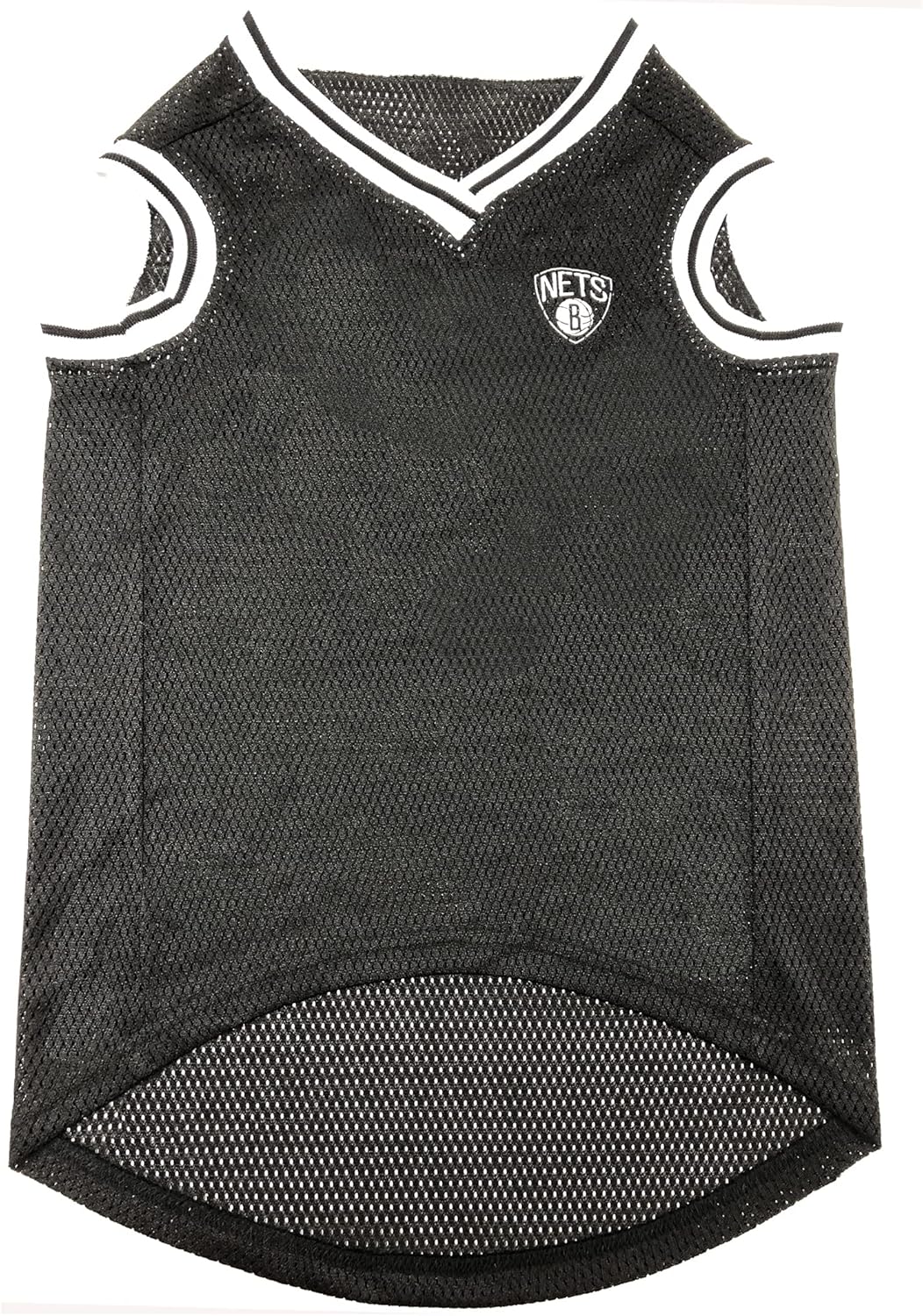 NBA PET Jersey Brooklyn NETS Basketball Dog Jersey, Medium. Best Licensed Basketball Jersey for The Real Four-Legged Fan!