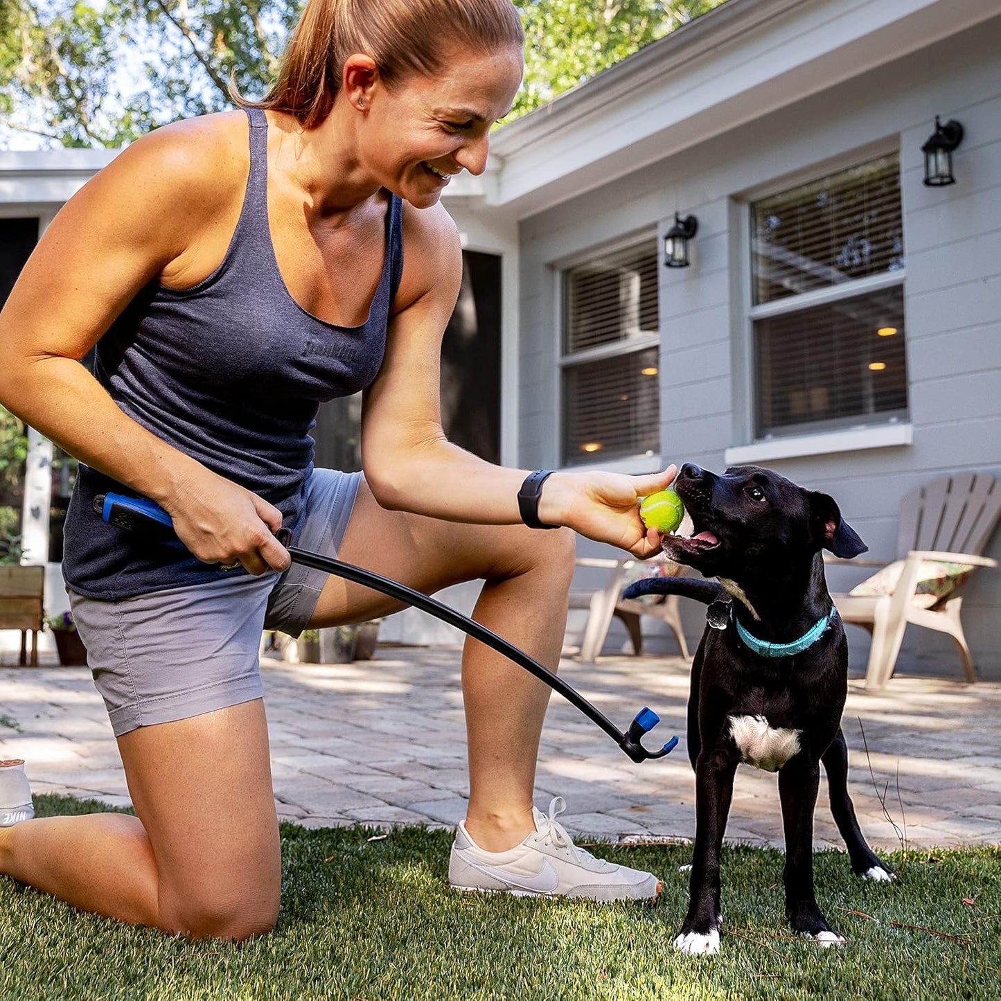 Franklin Pet Supply Co. Mini Tennis Ball Launcher for Dogs - RSF Mini Tennis Ball Thrower for Fetch + Active Play - Perfect Toy for Small Dogs