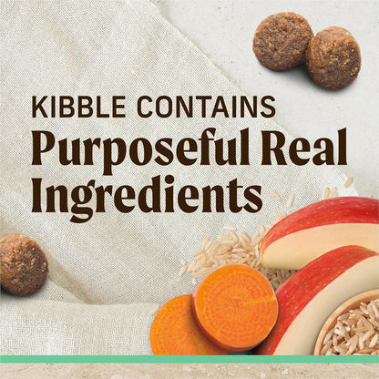 Merrick Healthy Grains Premium Dry Dog Food, Wholesome and Natural Dry Chicken Kibble, Senior Recipe - 25.0 lb. Bag