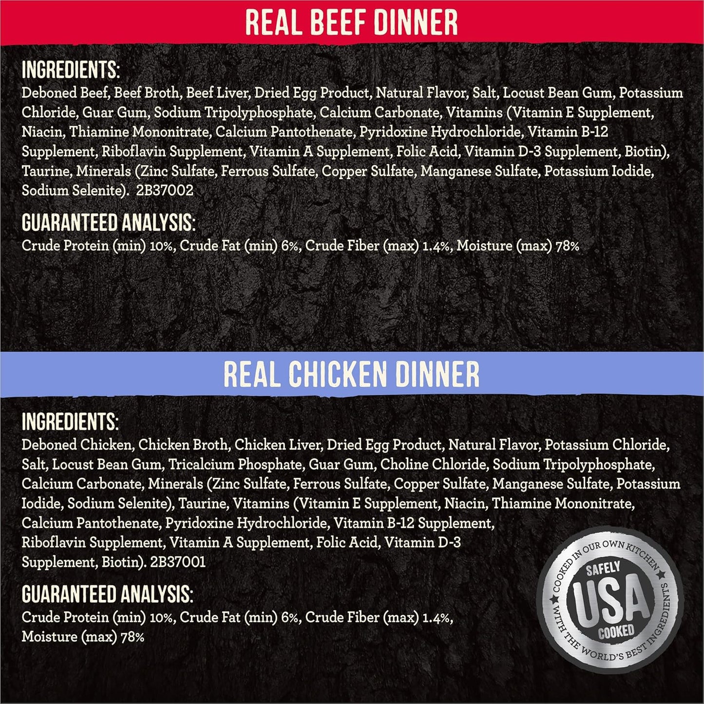 Merrick Backcountry Grain Free Premium Canned Dog Food, Variety Pack, Real Beef and Chicken Dinner Recipes - (Pack of 12) 9.5 lb. Cans