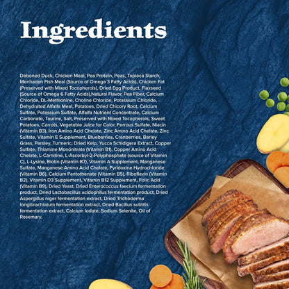 Blue Buffalo Wilderness Healthy Adult Dry Cat Food, Supports Health and Wellness, High-Protein & Grain-Free, Duck, 11-lb Bag