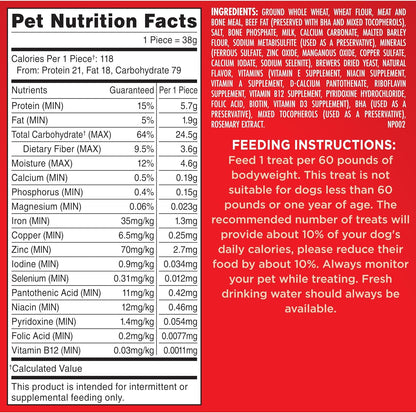 Milk-Bone Original Dog Treats Biscuits for Large Dogs, 10 Pounds (Packaging May Vary)