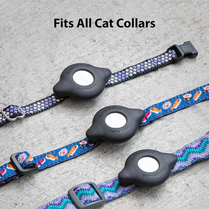 Elevation Lab AirTag Cat Collar Mount - TagVault™ - The Secure & Compact AirTag Holder for Cats | Doesn't Dangle, for Small Dogs Too