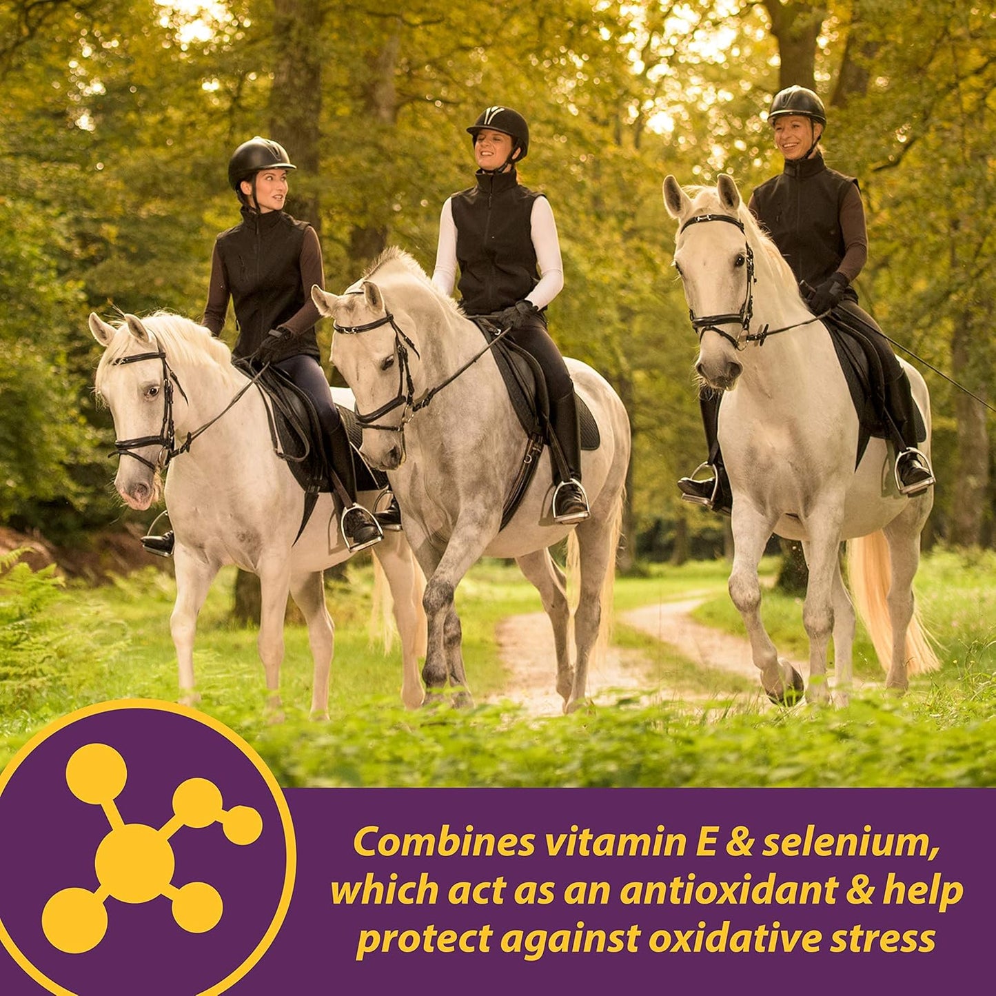 Farnam Horse Health Vita E & Selenium Crumbles Horse Vitamin Supplement, Supports optimal muscle health & antioxidant support, 3 lbs., 96 day supply