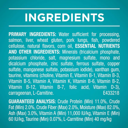 Purina ONE Natural Weight Control Wet Cat Food, Ideal Weight Tender Salmon Recipe - (24) 3 oz. Pull-Top Cans