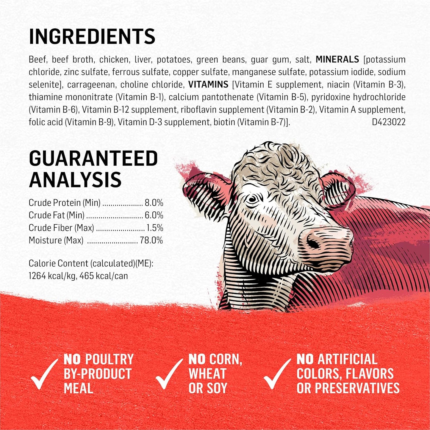 Purina Beyond Beef, Potato, and Green Bean Grain Free Wet Dog Food Natural Pate with Added Vitamins and Minerals - (Pack of 12) 13 oz. Cans