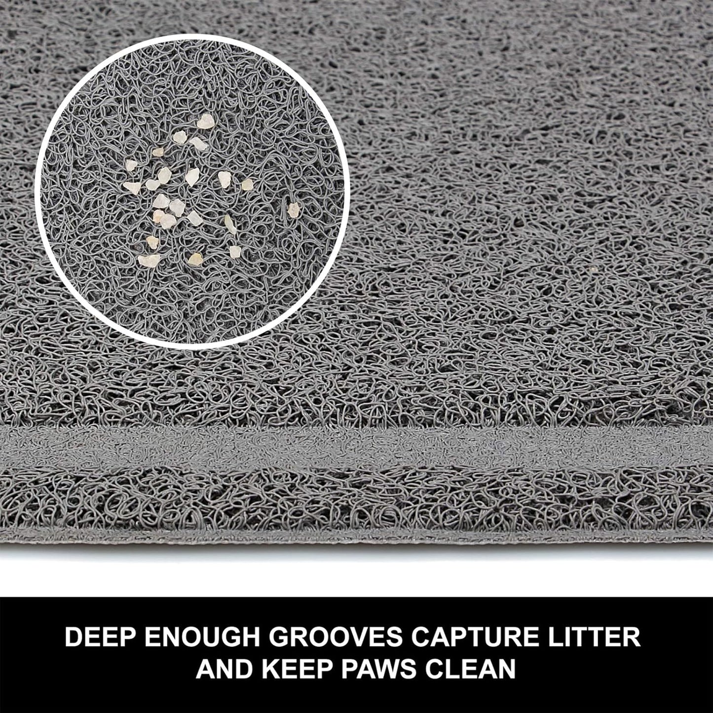 Pet Feeding Mat for Large Dogs and Cats 35" x 25" Flexible and Waterproof Dog Bowl Mat for Food and Water, Easy to Clean Dog Food Mat with Non Slip Backing