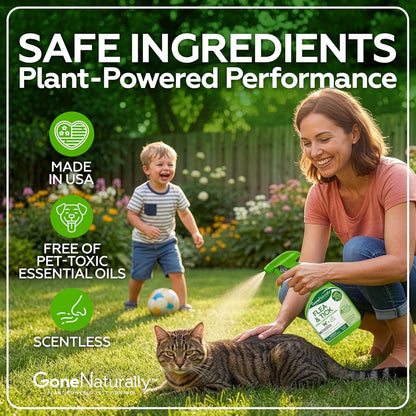 Plant-Based Spray for Cats & Home – Scentless, Non-Staining Formula for Indoor Use (16 oz)