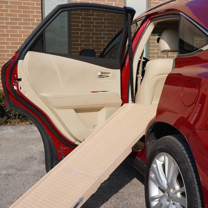 Petstep Original Folding Pet Ramp, Khaki/Beige