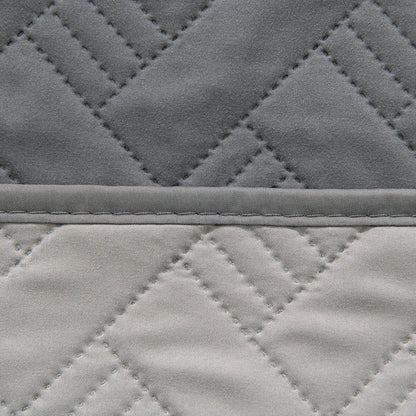 Dog Bed Cover for Pets Blankets Rug Pads for Couch Protection Waterproof Bed Covers Dog Blanket Furniture Protector Reusable Changing Pad (Dark Grey+Light Grey, 30x70)