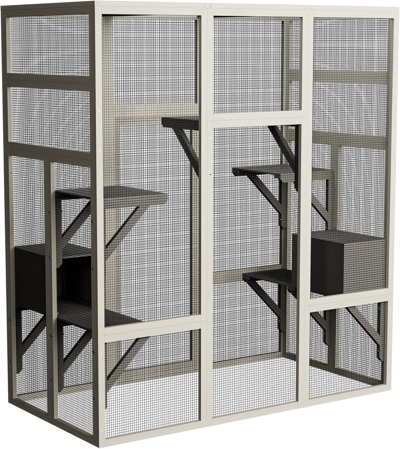 KEIKI Waterproof Outdoor Cat House Shelter Playpen