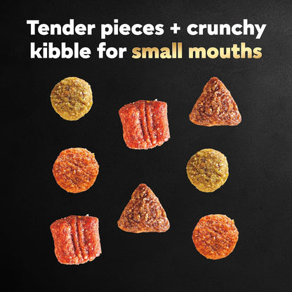 Cesar Small Breed Dry Dog Food Rotisserie Chicken Flavor and Spring Vegetables Garnish, 12 lb. Bag