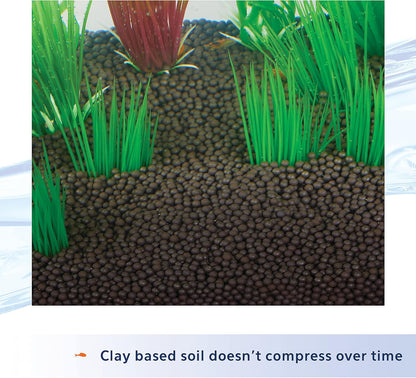 Aqueon Plant and Shrimp Aquarium Substrate, Aqua Soil for Fish Tanks, 5 Pounds