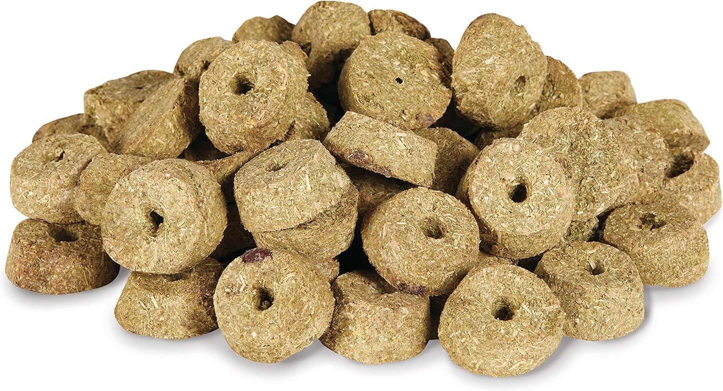 Kaytee Super C Bites Treat For Pet Guinea Pigs, Adult Rabbits, Chinchillas, and Other Small Animals, Cranberry and Orange, 4 oz