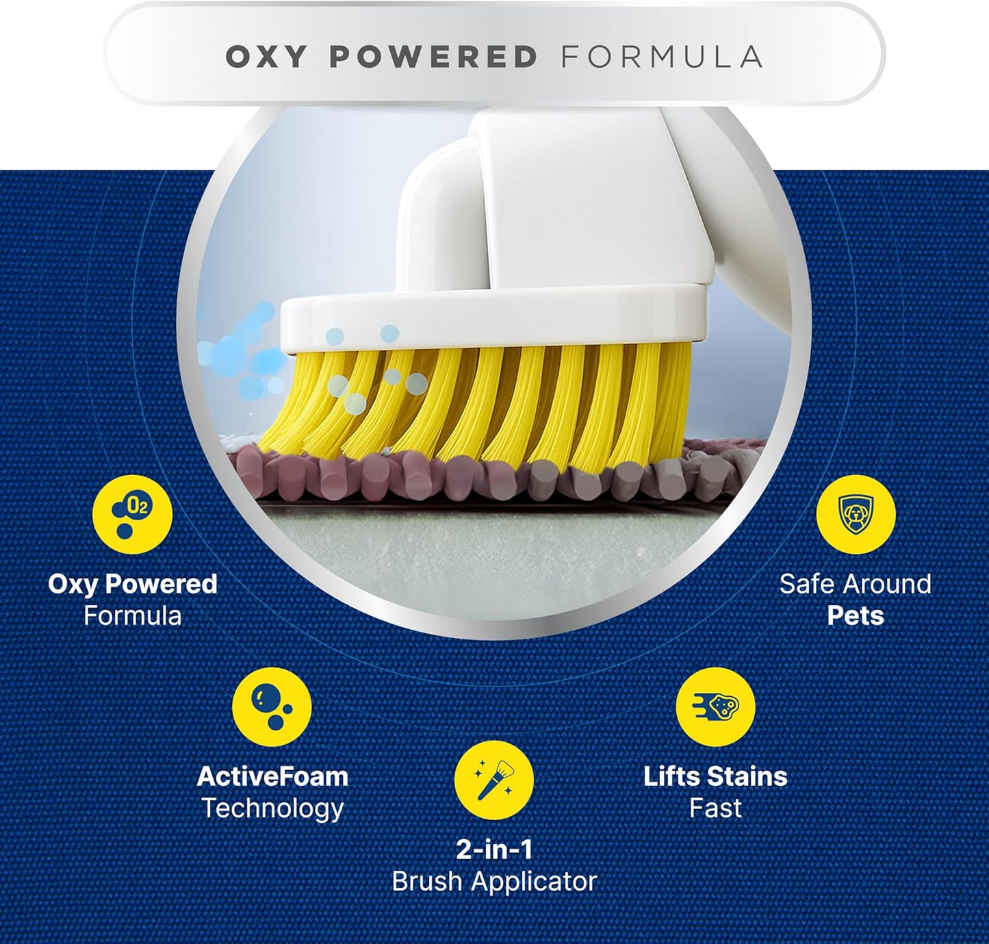 Carbona Oxy-Powered Pet Stain & Odor Remover | Carpet Cleaner for Pets | 13.5oz