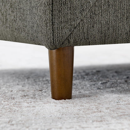 Pet Sofa Suitable for Small and Medium Dogs, Modern Elevated Dog Couch with Backrest and Armrests,Soft Cushion Comfortable Dog Sofa Bed for Small Spaces (Dark Grey)