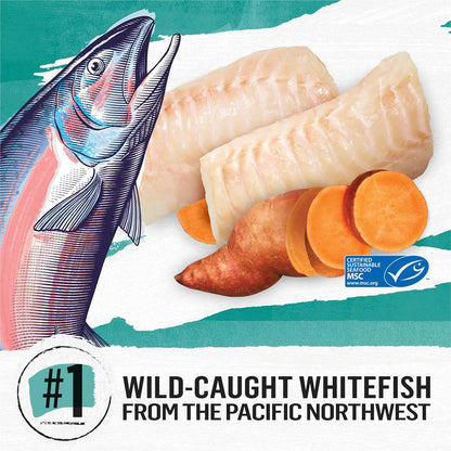 Purina Beyond Grain Free, Natural Dry Cat Food, Simply Grain Free Wild Caught Whitefish & Cage Free Egg Recipe - 5 lb. Bag