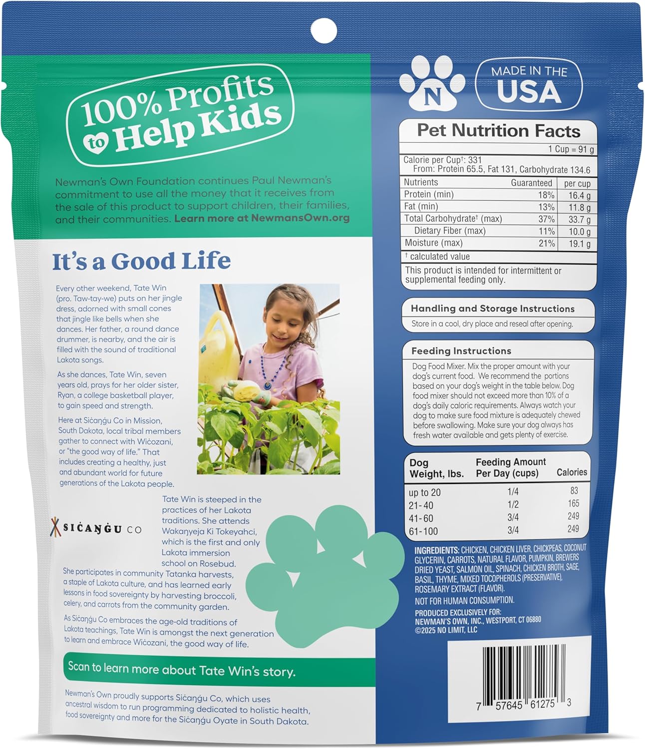 Newman's Own Dog Food Toppers | Variety Pack | Meaty Mixed Grill & Chicken Soup Recipe | 16 oz Bags (Pack of 2)