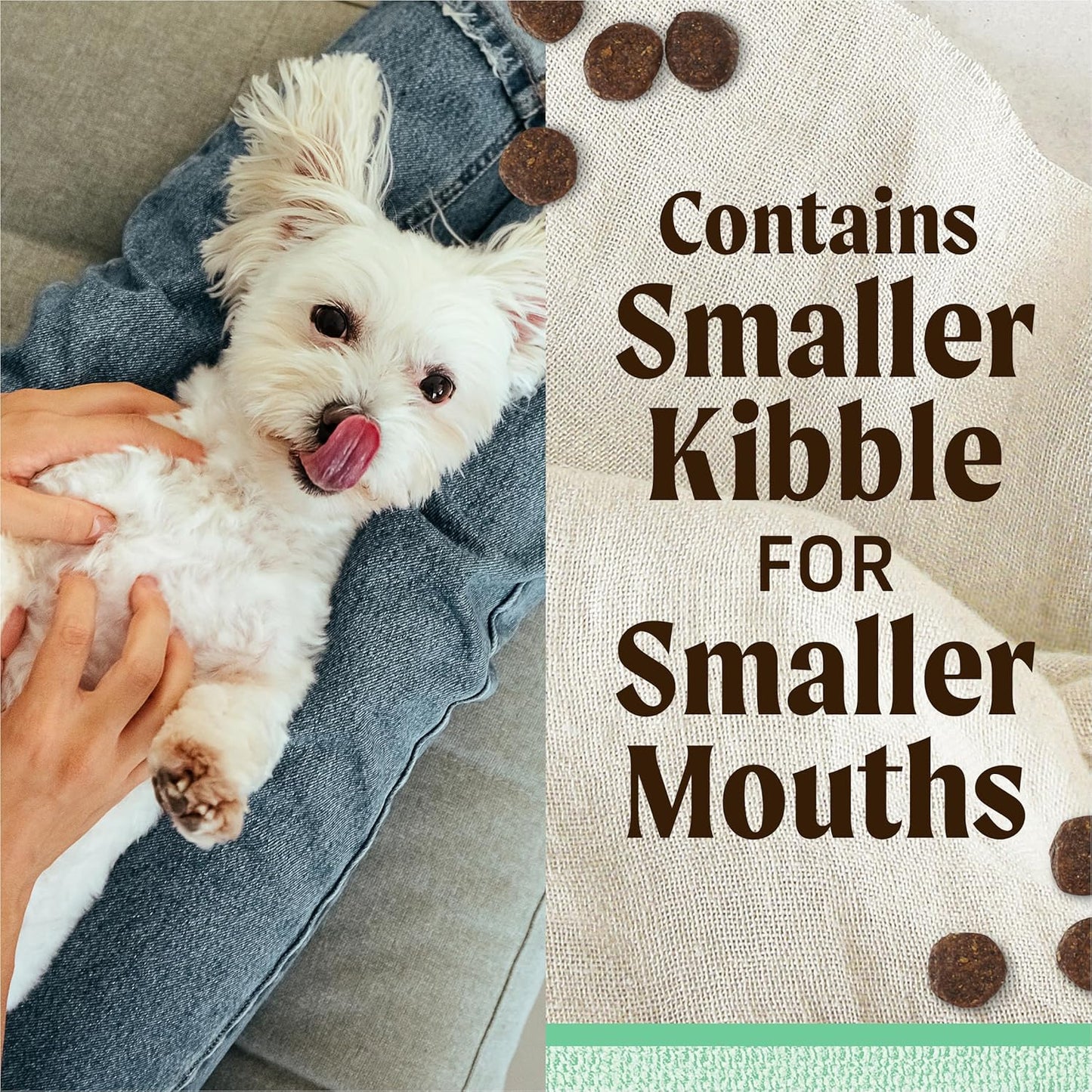 Merrick Lil’ Plates Premium Grain Free Senior Dry Dog Food For Small Dogs, Real Chicken, Sweet Potato Kibble - 4.0 lb. Bag