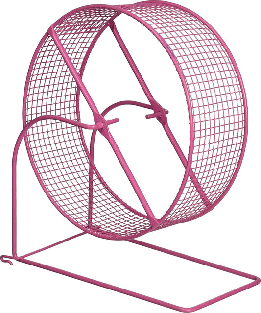 Prevue Pet Products 90013 Wire Mesh Hamster/Gerbil Wheel Toy for Small Animals, 8-Inch, Colors Vary