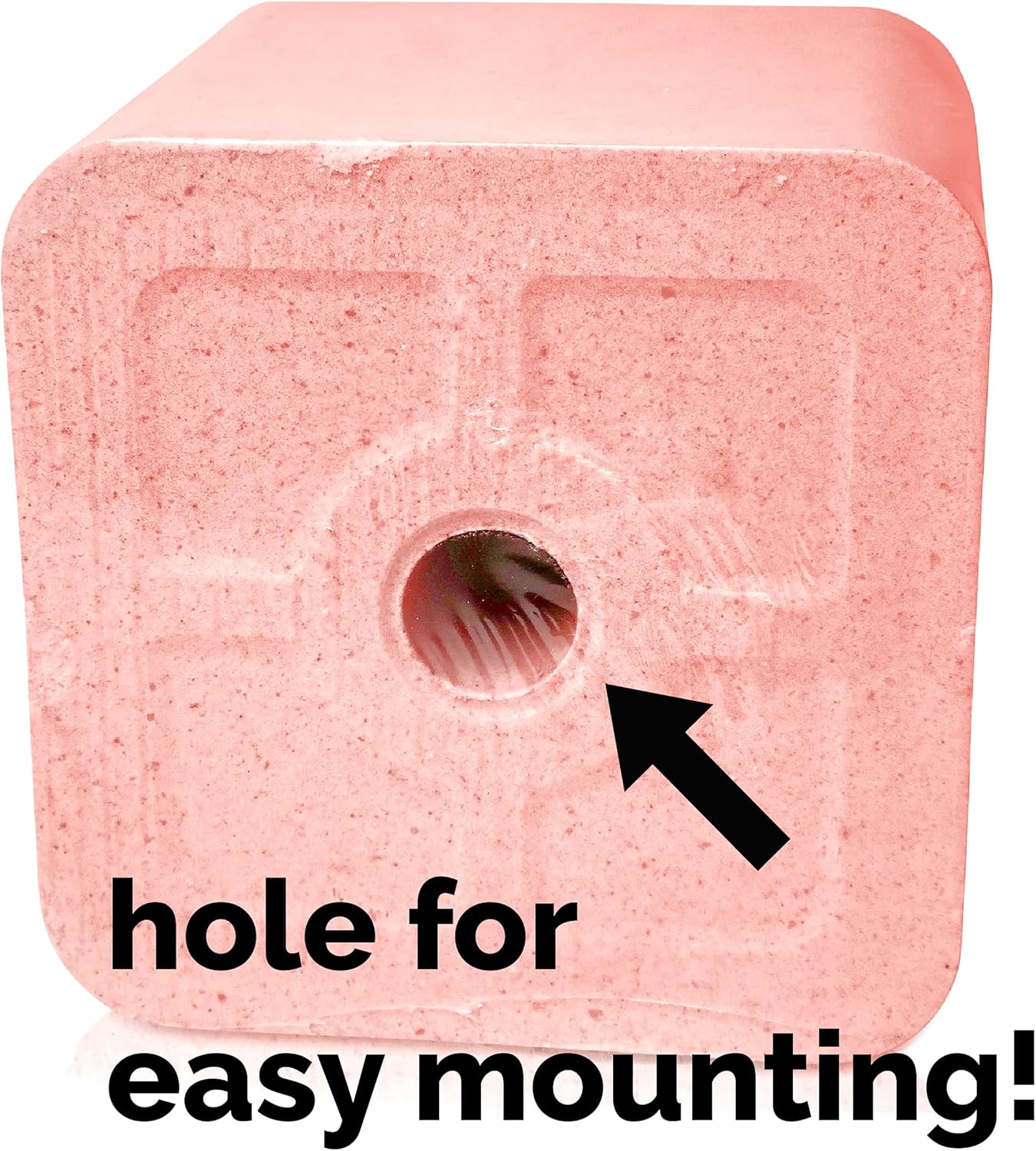 Himalayan Secrets Compressed Pink Salt Lick for Livestock and Wildlife Animals, Pure & Natural Feed Salt Block, Minerals & Trace Elements, No Additives, 11LB (5KG)