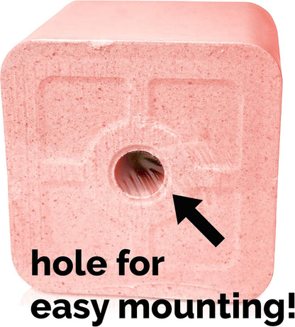 Himalayan Secrets Compressed Pink Salt Lick for Livestock and Wildlife Animals, Pure & Natural Feed Salt Block, Minerals & Trace Elements, No Additives, 11LB (5KG)