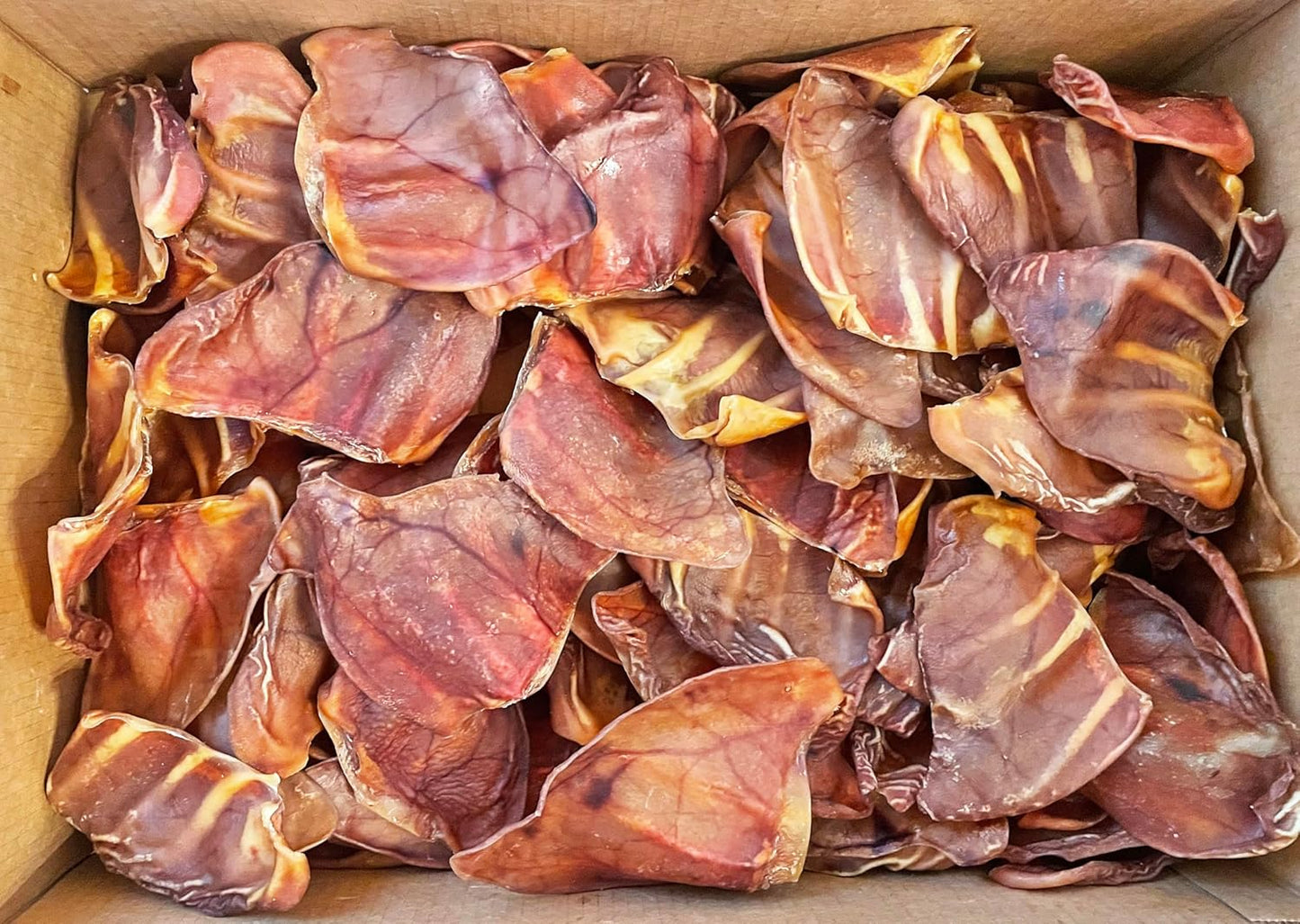 Scoochie Pet Brazilian Pig Ears - All-Natural Dog Chews, Pig Ears for Dogs, Chemical-Free, Long-Lasting Treat - 75 Count