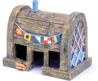 Penn-Plax Officially Licensed Spongebob Squarepants® Fish Tank Decorations | Spongebob’s Pineapple, Squidward Home, and The Crusty Crab Resin Figurines | Aquarium and Terrarium Décor