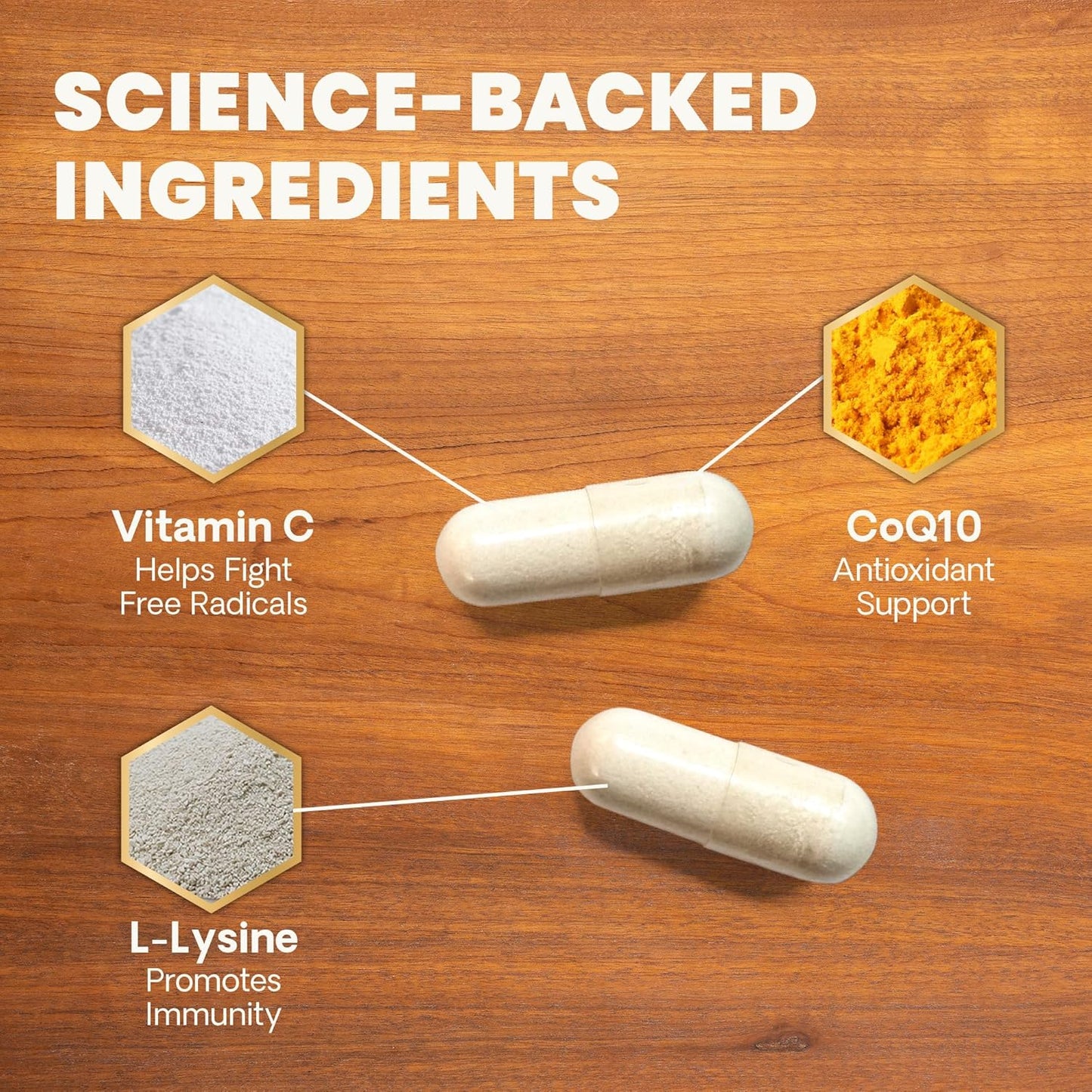 VetriScience Immunity Health Easy-Open Capsules, Immune Plus Supplement for Medium and Large Breed Dogs, Cell Advance Immune and Allergy Support with Antioxidants, Hypoallergenic Formula, 120 Count