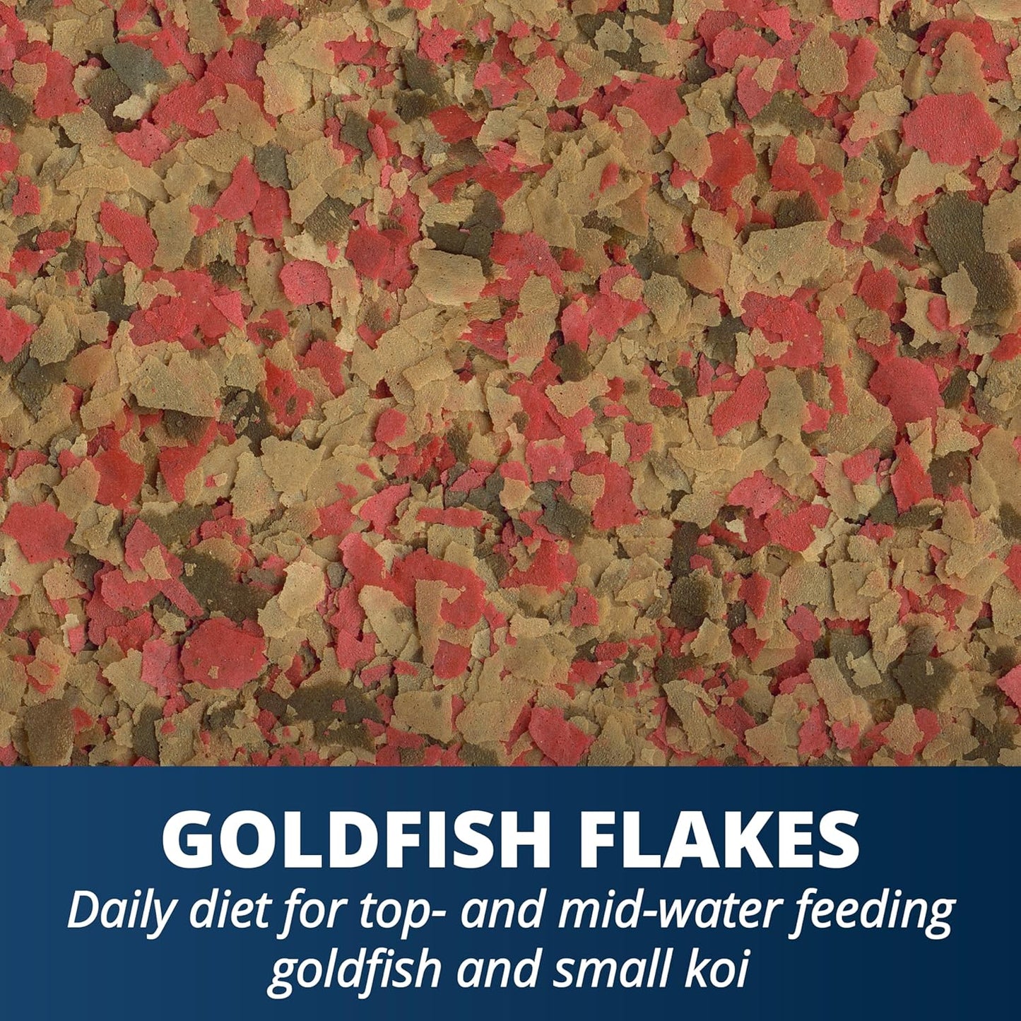 Tetra Goldfish Flakes, Nutritionally Balanced Diet for Aquarium Fish, Vitamin C Enriched Flakes, 8.81 Ounces