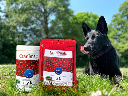 Cranimals D-Tox Daily Multivitamin for Dogs, Superfood Amino Acids, Antioxidants, DHA Fatty Acids, Vitamins E, B, D, Biotin, Minerals to Support Metabolic Function, Energy, Pet Wellness, Longevity