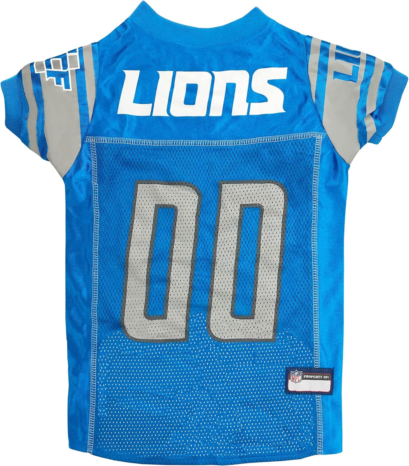 Pets First NFL Detroit Lions Dog Jersey, Size Small, Football Shirt Costume for Pet, Dog Sports T-Shirt, NFL Team Clothing for Cats, Licensed Pet Apparel Available in 7 Sizes and 32 Teams