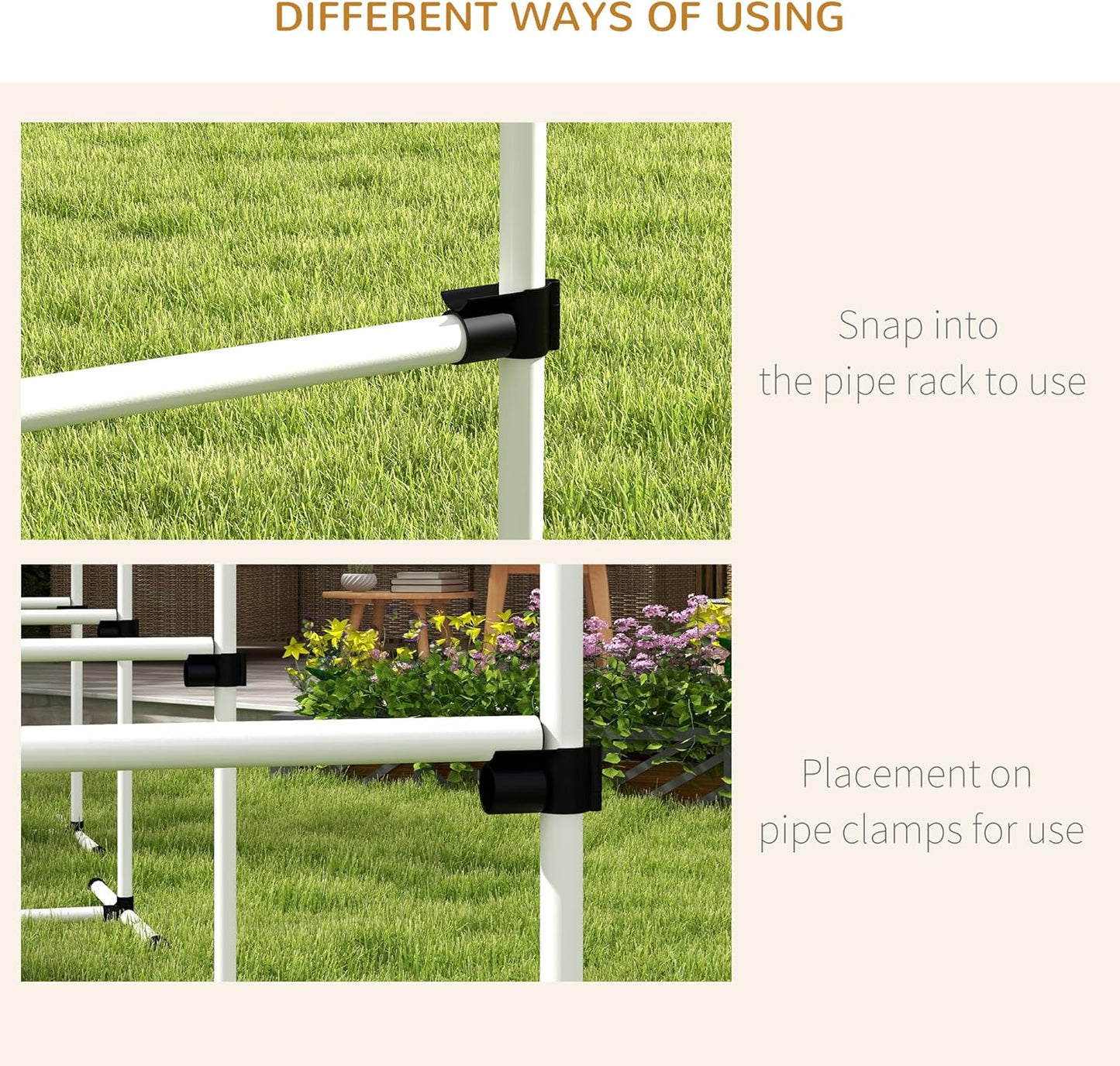 PawHut 4 Piece Dog Agility Training Equipment for Dog Agility Course with Adjustable Height Jump Bars, Included Carry Bag, & Displacing Top Bar, White