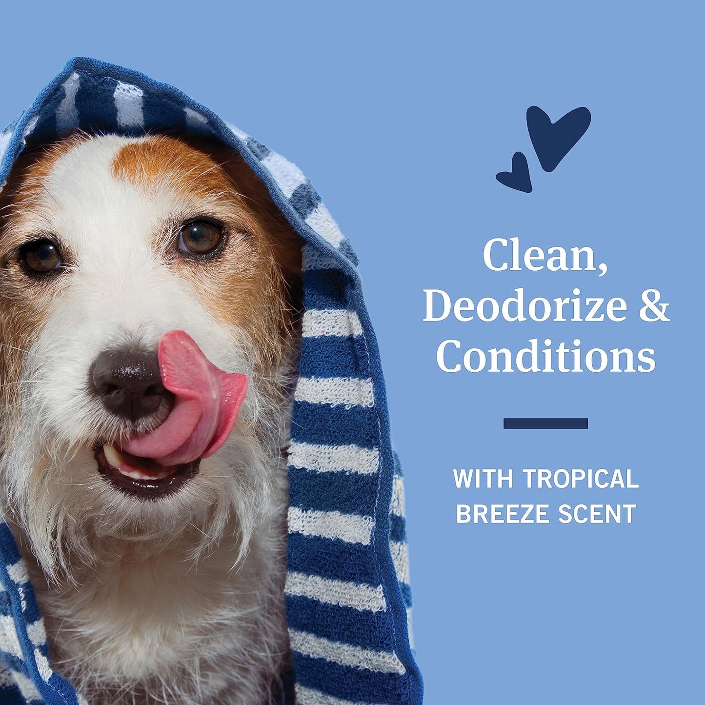 PetArmor Flea & Tick Protection Shampoo for Dogs, Sunwashed Linen Scent, 18 oz (Pack of 2)