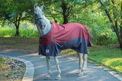 Waterproof Horse Rain Sheet | Horse Turnout Sheets | 600 Denier Ripstop Turnout Blanket | Breathable Lightweight No Fill (0g) | Tear-Resistant Outer & Rub-Free Silky Inner